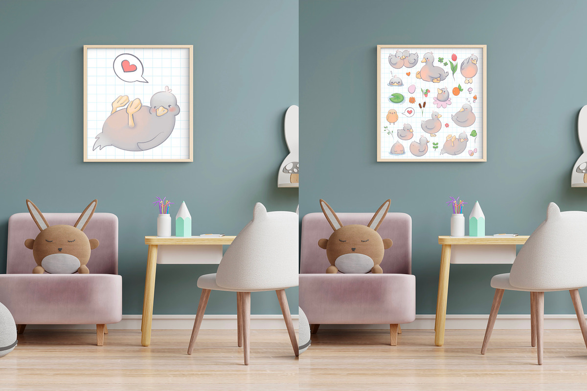 Very cute ducklings, an Animal Illustration by kaplaniha (Photo 4 of 5)