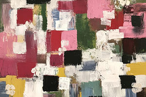 Bold Abstract Painting Artwork, an Abstract Photo by Hamza067