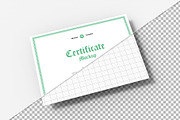 Editable Certificate Mockup Design, a Product Mockup by graphypix (Thumbnail 3 of 4)