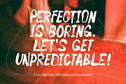 Flauntly: Imperfect Handwritten Font, a Handwritten Font by Anastasiia VNSK (Thumbnail 4 of 12)