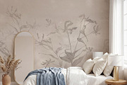 Glorioza floral wall mural, a Wallpaper Graphic by Timofi Art (Thumbnail 11 of 18)