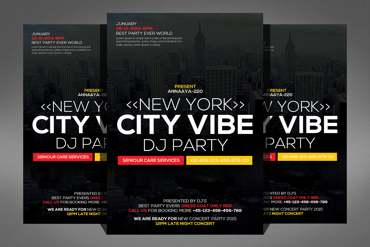 100 Party Flyer Bundle, a Flyer Template by Graphic Templates (Photo 43 of 101)