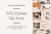WIX Website Mia Avery, a Wix Template by Brand & Palms (Thumbnail 6 of 8)