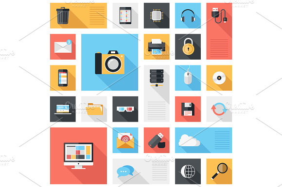 Technology And Media Icons