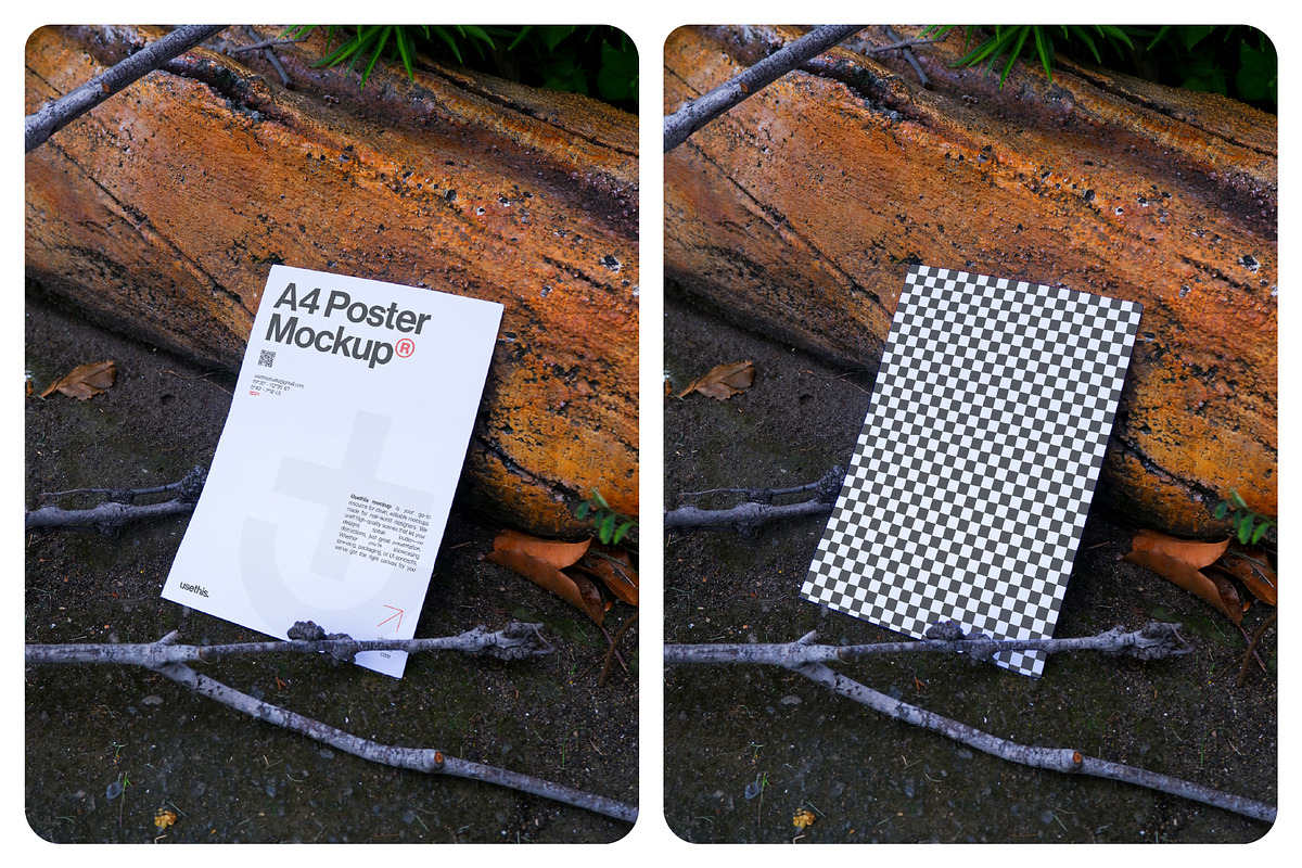 Outdoor A4 Poster Mockup Collection, an Advertising Mockup by Usethis Mockup (Photo 2 of 7)
