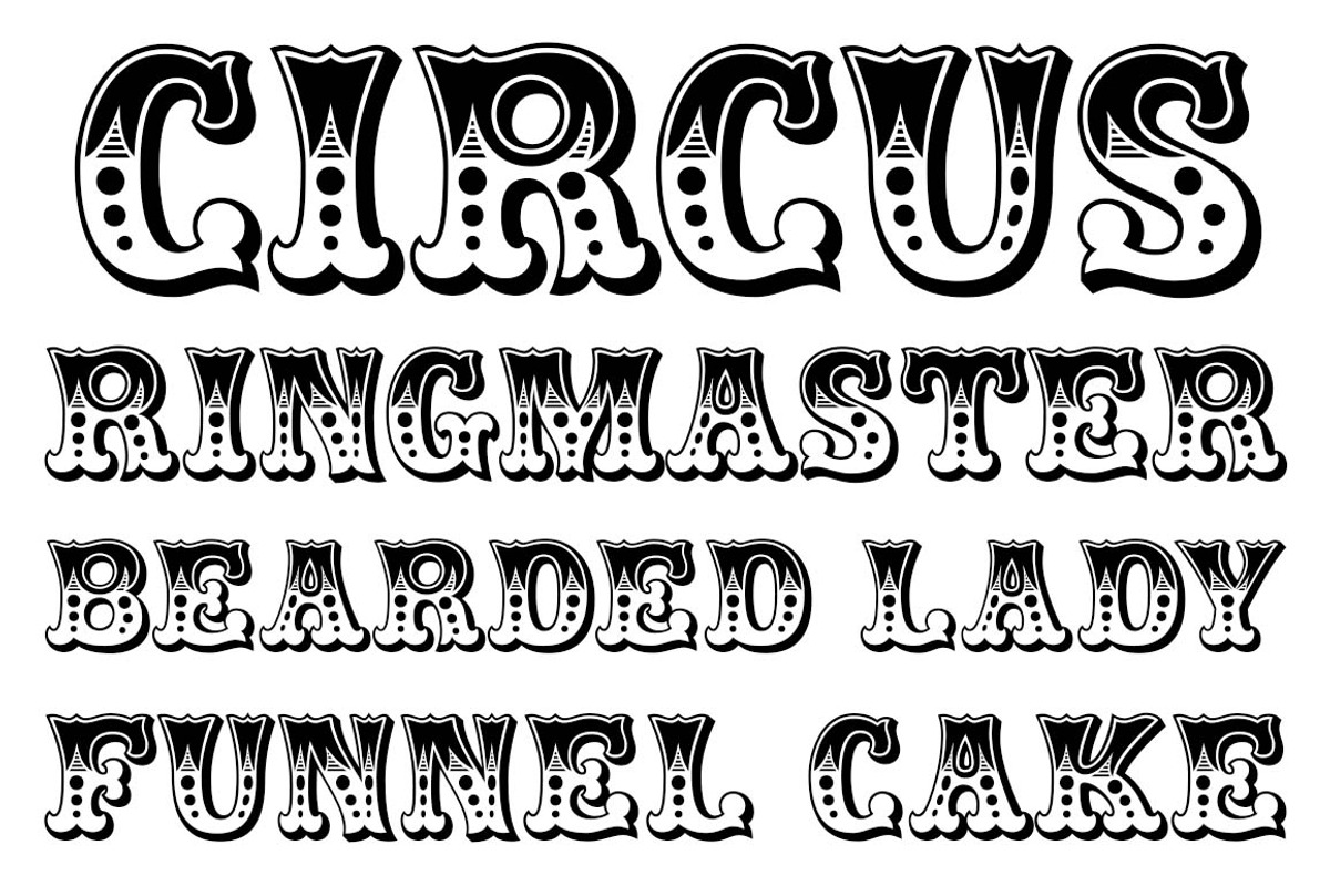 Rodeo Clown, a Font by FontMesa (Photo 3 of 5)