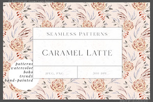 Caramel Rose Patterns