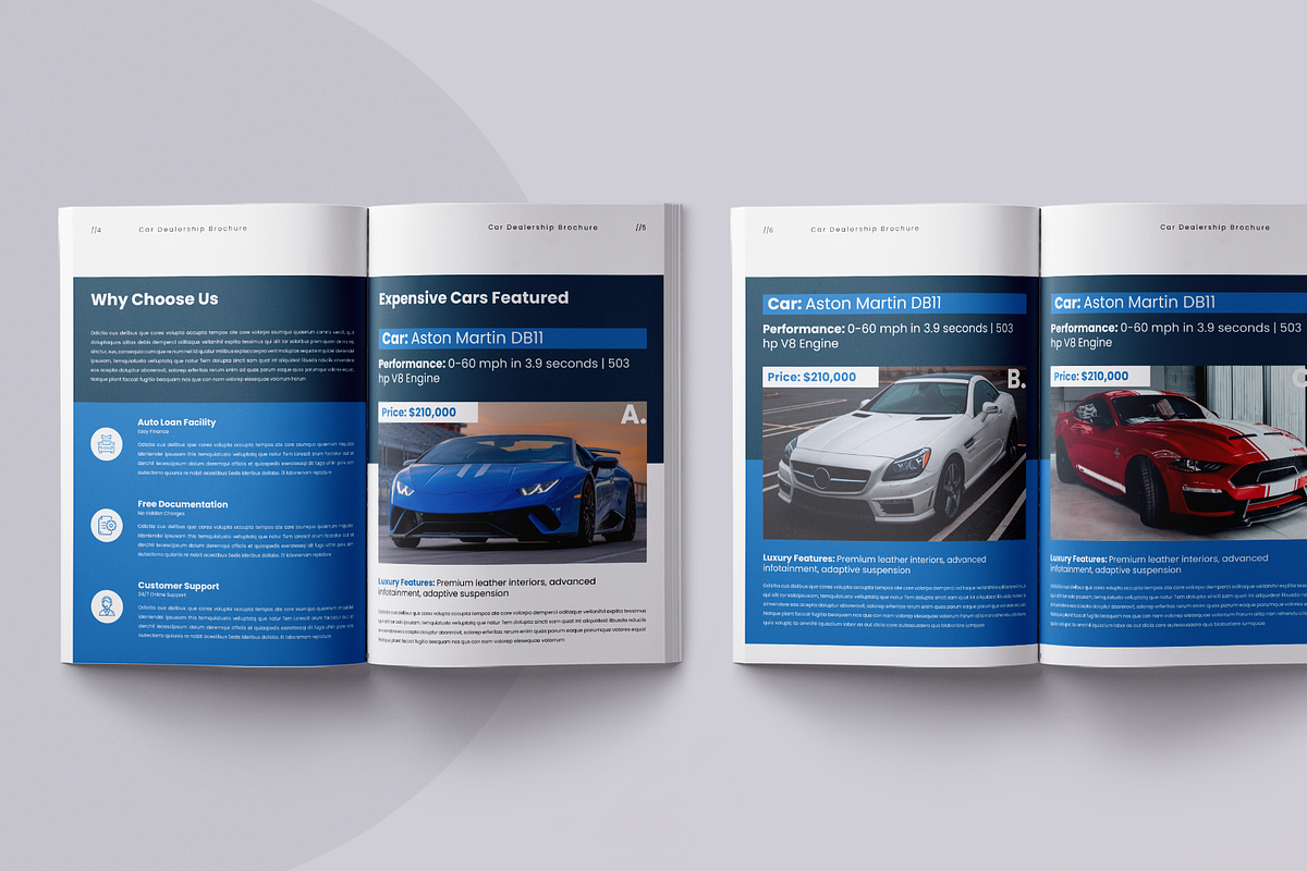 Car Dealership Brochure, a Brochure Template by ArtisticLand (Photo 6 of 10)