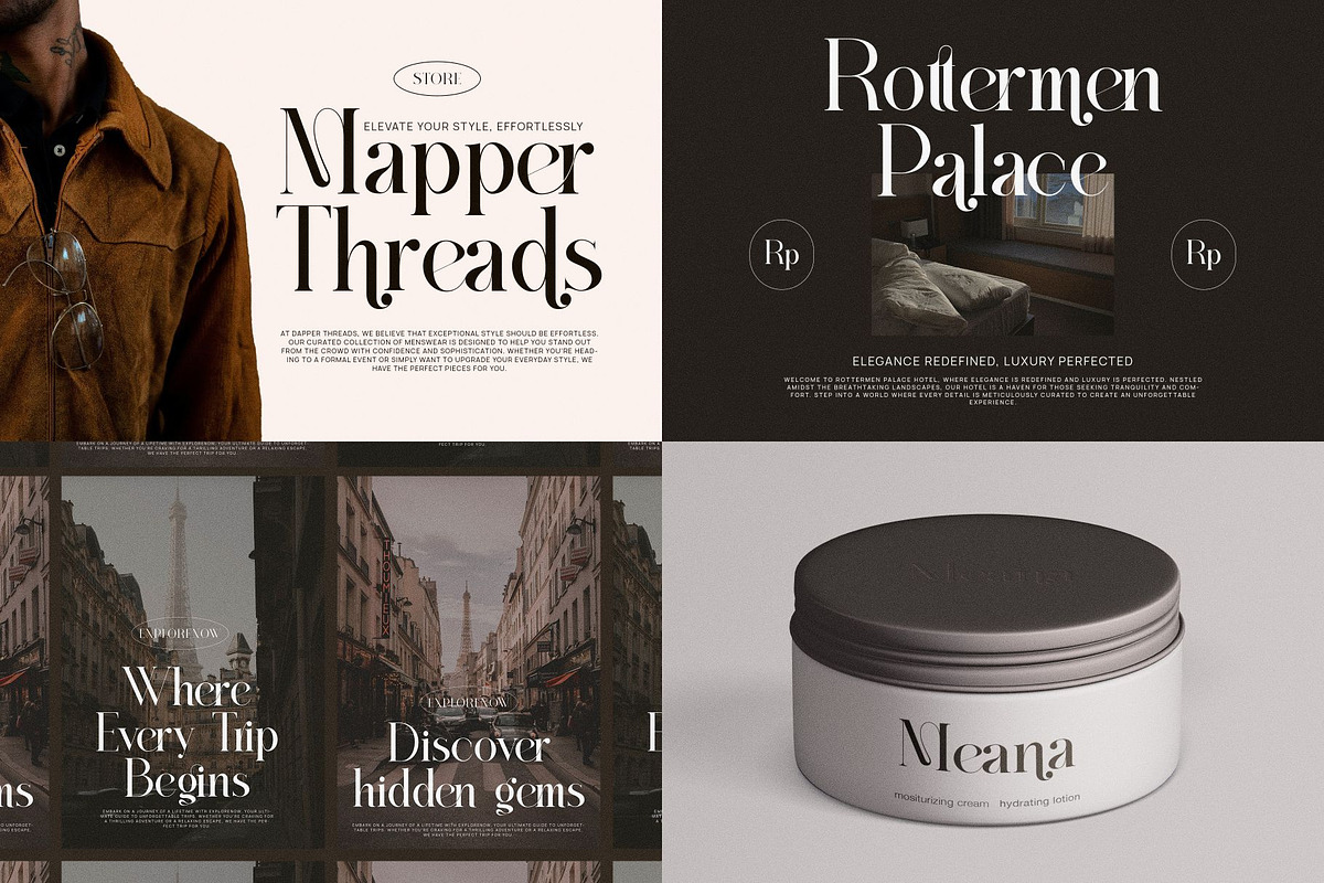 Elegant Ligature Serif  Font Bundle, a Serif Font by Alfinart (Photo 11 of 16)