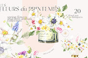Spring Flora Farm Animals Watercolor, an Animal Illustration by Catherine Wheel (Thumbnail 9 of 22)