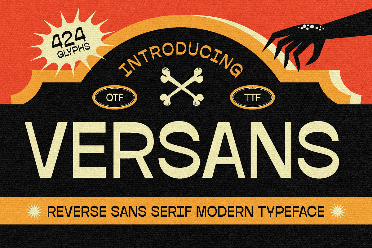 Versans, a Sans Serif Font by graphicook (Photo 1 of 10)
