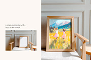 Slow Life Frame mockup, a Household Mockup by Trissa (Thumbnail 3 of 9)