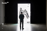Outdoor Lightbox Mockup Set, an Advertising Mockup by Renderteam (Thumbnail 1 of 8)