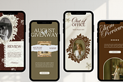 Floral Instagram Stories Posts Canva, a Social Media Template by Branding Babe Co. (Thumbnail 5 of 7)