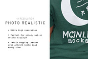 Women's Bella Canvas 3001 Back, a Shirt Mockup by Moonlit Mocks (Thumbnail 3 of 6)