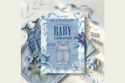 Baby Shower Invitation Template, an Invitation Template by FakhiiDesigns (Thumbnail 2 of 4)