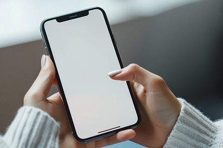 Female hands holding smartphone, a Technology Photo by MistyDay