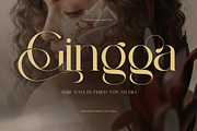 Gingga Elegant Serif Font, a Serif Font by Perfectype (Thumbnail 1 of 8)