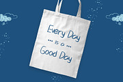 Blue Dino - Handwritten Font, a Handwritten Font by alifryanzulfikar (Thumbnail 3 of 7)