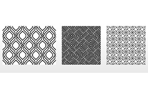 Geometric set of patterns, a Pattern Graphic by RODINA