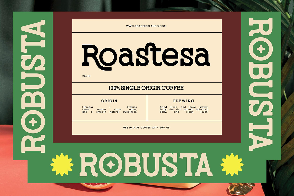 Molusen New Retro Serif Display Font, a Slab Serif Font by timelesstype.co (Photo 5 of 10)