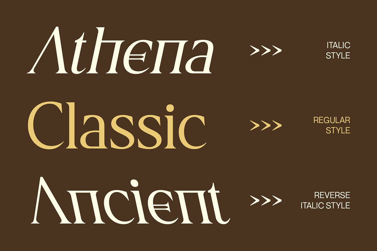 CS Yaeger – Ancient Greek Font, a Serif Font by Craft Supply Co. (Photo 2 of 8)