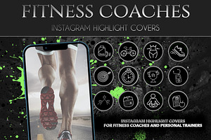 Fitness Instagram Highlight Covers