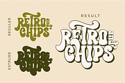Retro and Chips - Retro Display Font, a Sans Serif Font by Ainun Jinan (Thumbnail 8 of 11)