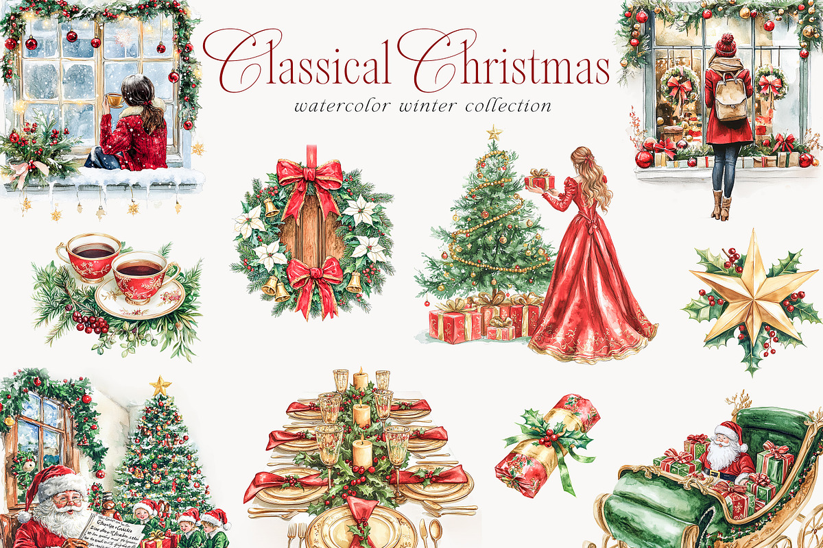 New! Winter Christmas Edition, a Seasonal Illustration by Isabelle Salem (Photo 51 of 227)