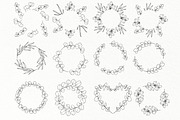 Eucalyptus Line Art Graphics, a Decorative Illustration by DENIDigitalArtSudio (Thumbnail 2 of 5)