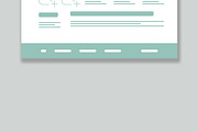 Wireframe Landing Page Layout, a Landing Page Template by ContestDesign (Thumbnail 7 of 7)