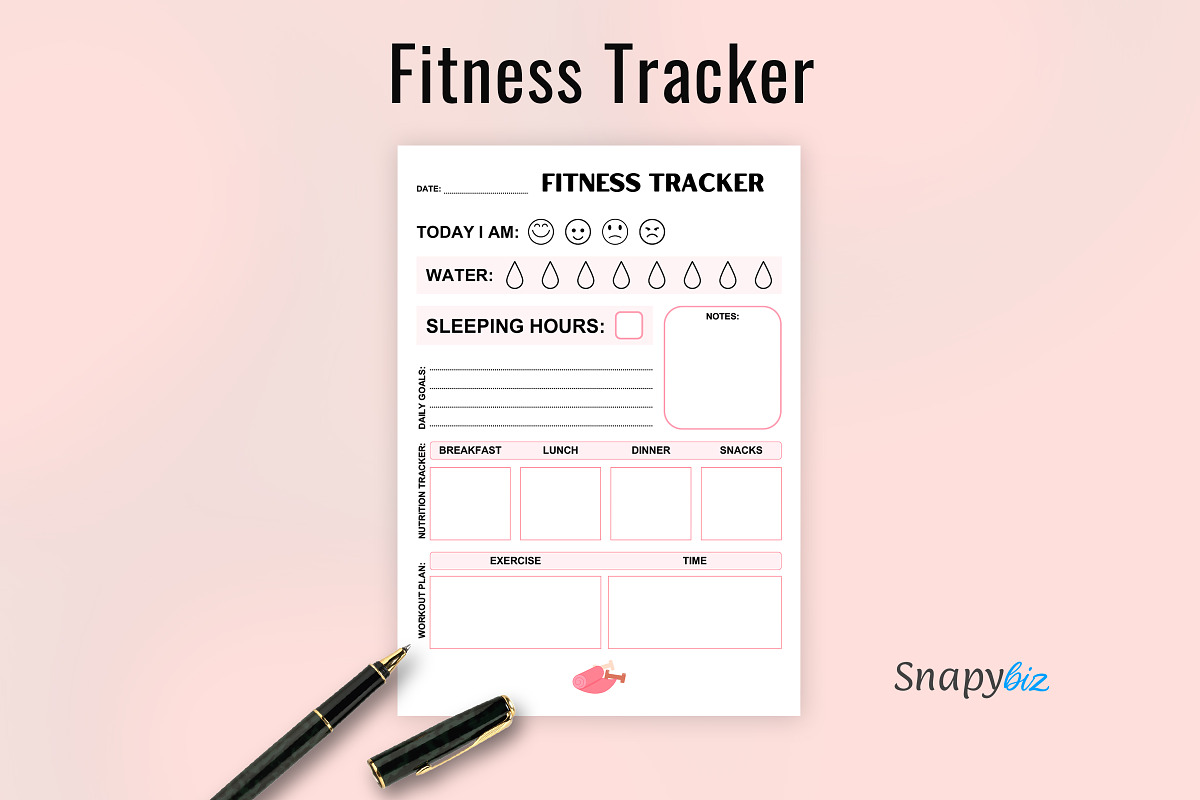Fitness Tracker Checklist PDF preview 5