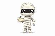Halloween Ghost & Skeleton Art, an Illustration by hafijul (Thumbnail 18 of 26)