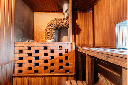 Interior Of Sauna. Wooden Walls And, an Architecture Photo by Our Amazing World