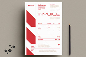 Invoice Template for Business, a Stationery Template by ContestDesign