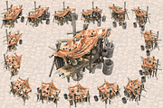 Isometric Ancient City Pack, an Object Graphic by Beatheart Creative Studio (Thumbnail 10 of 77)