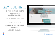 Yoga Coach Website Template - Wix, a Shopify Template by Parrot Designs (Thumbnail 4 of 4)