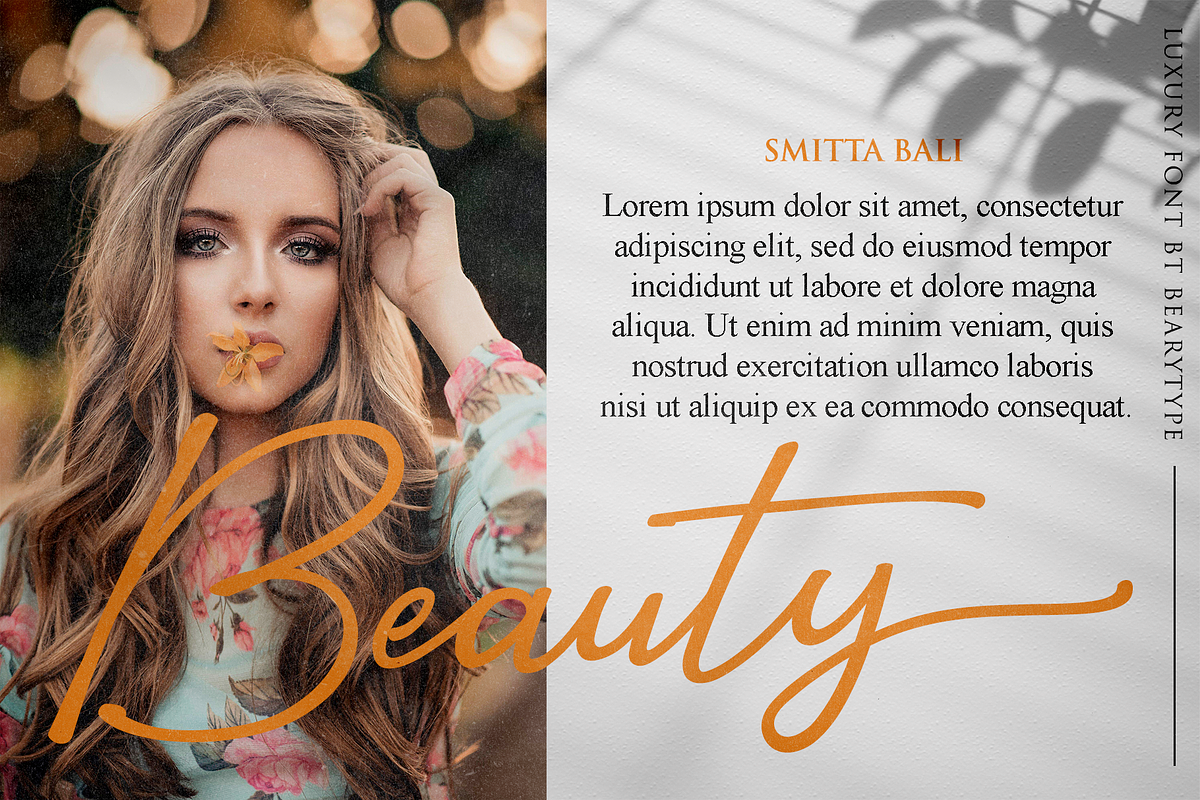 Sidelines // Luxury Signature Font preview 5