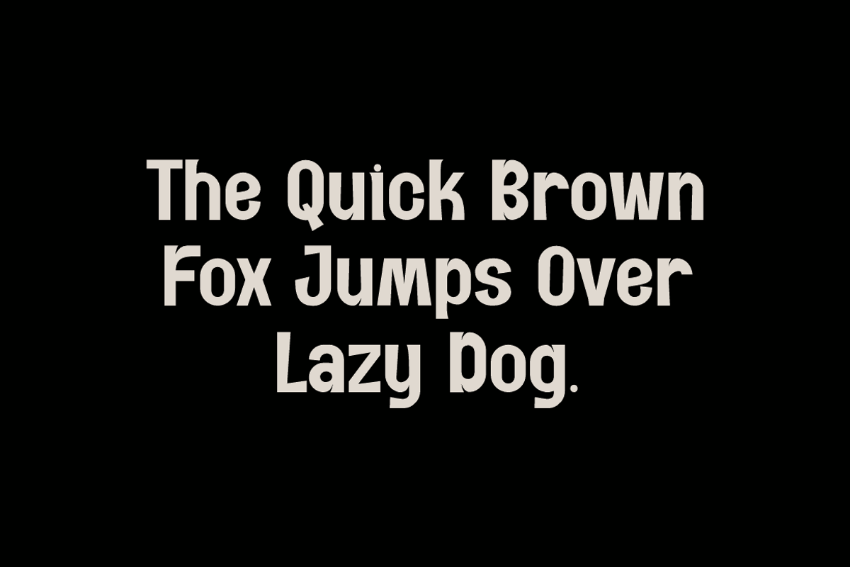 Bulgenca Condensed - Sans Font, a Sans Serif Font by Iqsiart Studio (Photo 5 of 7)