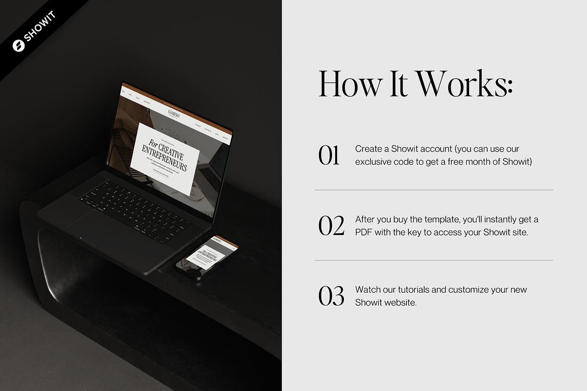 Showit Website Template | Comino, a Websites & App Template by Designorina (Photo 6 of 8)