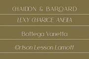 Cherla - Clean & Visual Elegance, a Sans Serif Font by BOOSH Studio (Thumbnail 10 of 14)