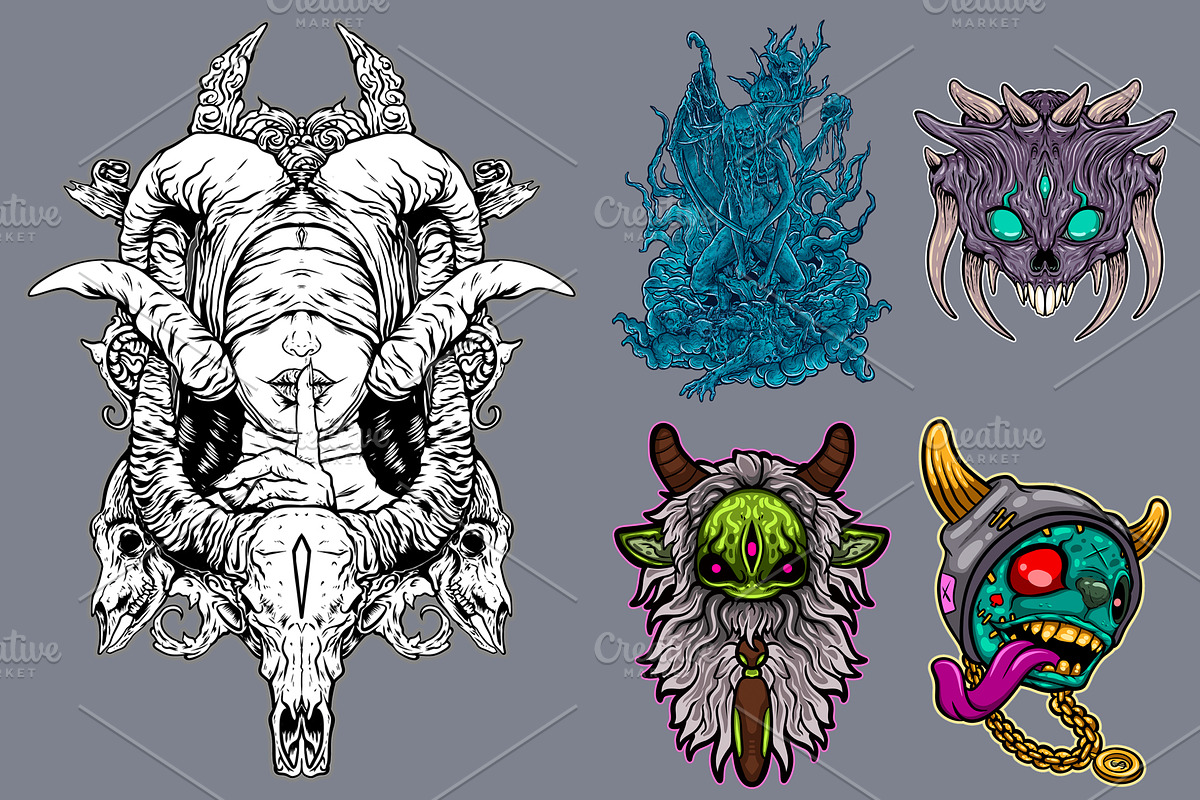 ARTWORK BUNDLING #180, an Object Illustration by Behold creative supply (Photo 1 of 6)