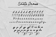 Santo James, a Script Font by kerismaker (Thumbnail 9 of 10)