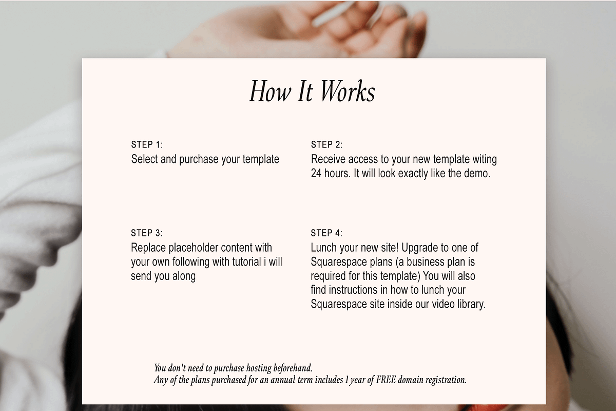 Squarespace 7.1 Template: Salon, a Websites & App Template by Kseniia_Design (Photo 7 of 10)