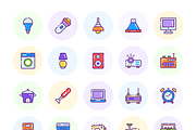 Cute Sticker Set, an Emoji Icon by Brickclay (Thumbnail 15 of 18)