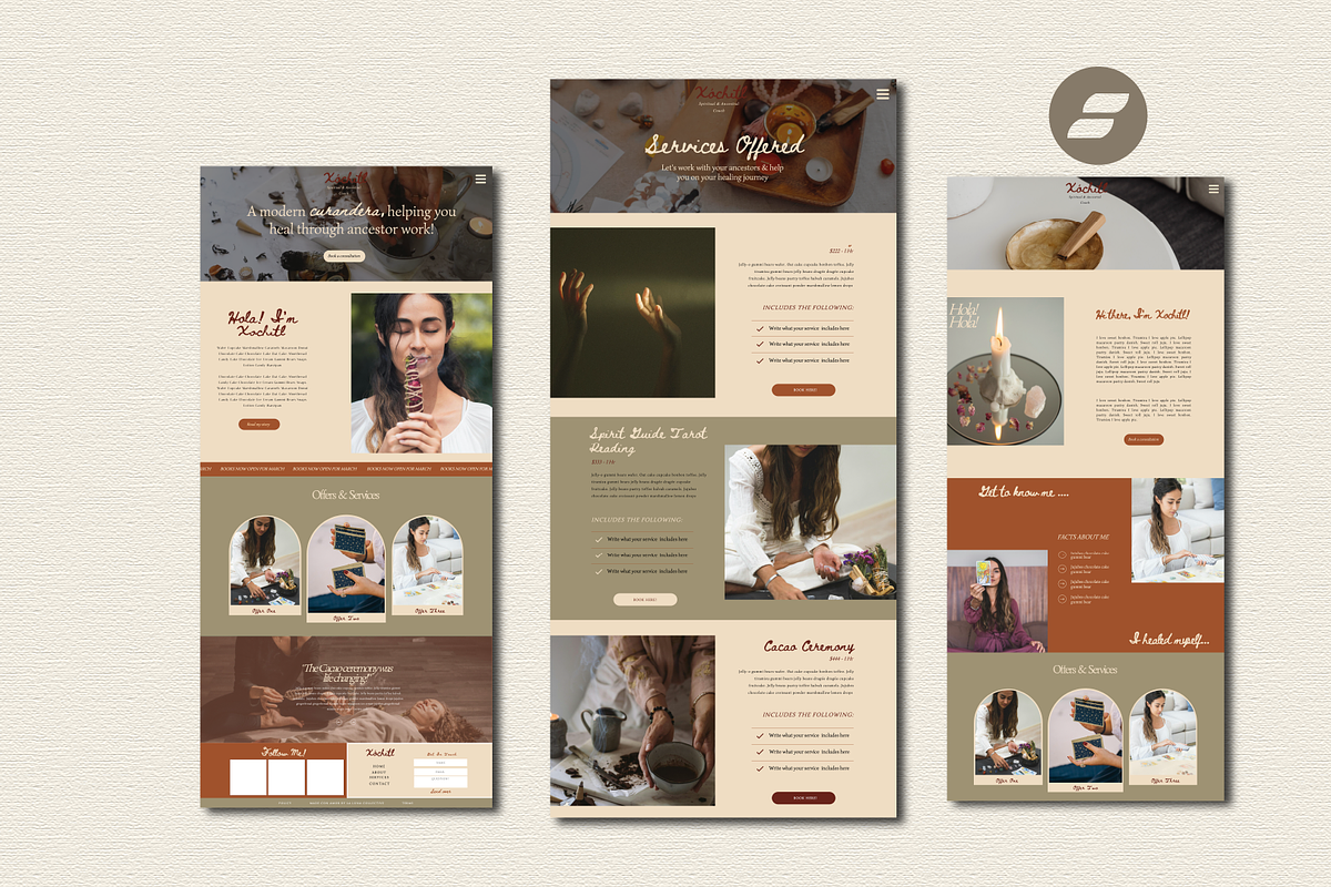 Showit Website Template for Coaches