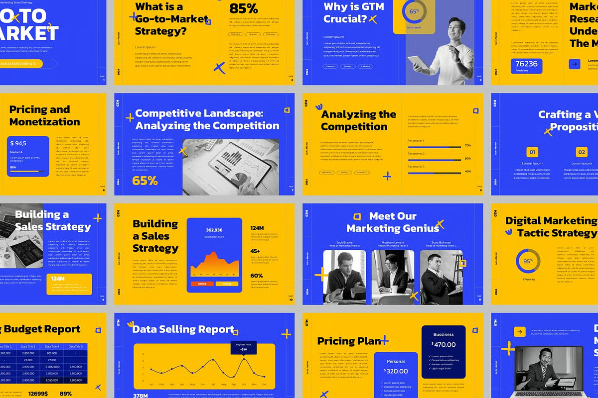 Go to Market Powerpoint  Templates, a Presentation Template by Fit-tee (Photo 2 of 2)