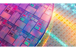 Macro perspective of a silicon wafer, a Technology Photo by Igor Tichonow
