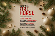 Chinese New Year of the Fire Horse, a Seasonal Illustration by Ekaterina Glazkova (Thumbnail 8 of 9)