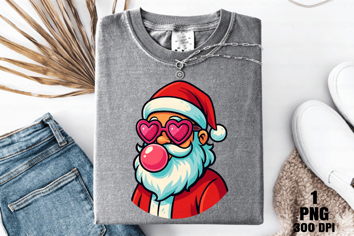 Pink Santa Png Santa Clipart Christm, an Illustration by Daily.Designs (Photo 6 of 10)